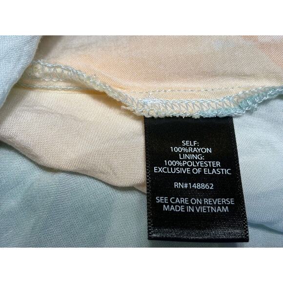 Torrid Midi Sun Dress Womens Size 0 (L) Green Multi Geometric Sleeveless - Picture 4 of 8